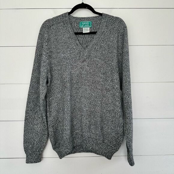 Sidriks Women’s Gray One Size 100% Alpaca Sweater Peru Peruvian - Picture 1 of 4